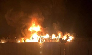 آتش‌سوزی مجدد در محل کنسولگری ایران در نجف