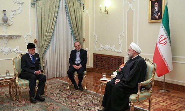 وزیر خارجه عمان با روحانی دیدار کرد