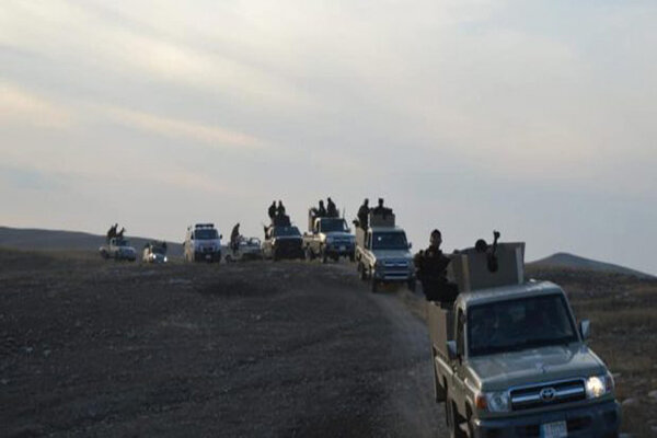 استقرار گسترده حشد شعبی در مرز عراق با سوریه برای مقابله با داعش