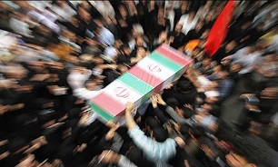 مراسم تشییع پیکر شهید مدافع وطن «طاهری» در ساری