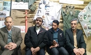 بازدید اعضای شورای اسلامی سبزوار از مرکز فرهنگی دفاع مقدس جوین