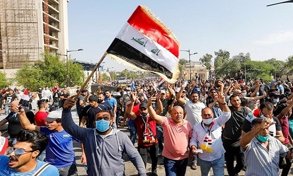 نقش دست‌های پنهان در اعتراضات عراق