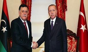 رئیس دولت وفاق ملی لیبی در استانبول با اردوغان دیدار کرد