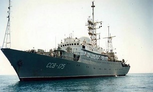 کشتی تجسسی روسیه نزدیک پایگاه‌های دریایی آمریکا رویت شد