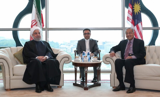 روحانی با نخست وزیر مالزی دیدار کرد