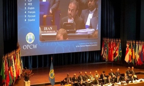 اثرگذاری ایران در بین 194 کشور شرکت کننده کنفرانس منع سلاح‌های شیمیایی