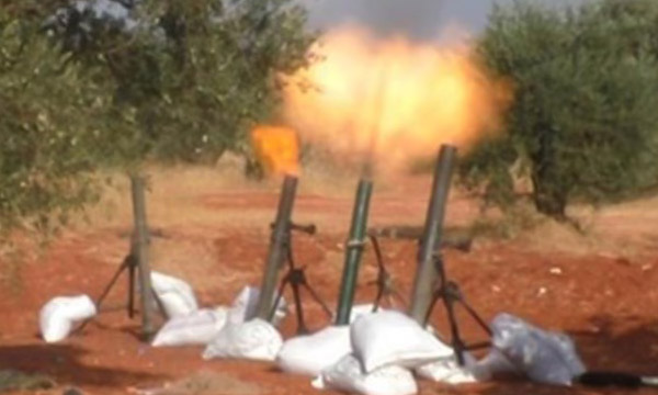 حمله راکتی گروه‌های تروریستی به حومه شهر «سراقب»