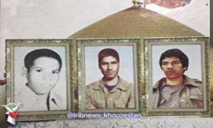 مادر 3 شهید خوزستانی دوران دفاع مقدس به فرزندان بهشتی اش پیوست