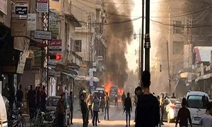 تروریست‌ها در الباب استان حلب سوریه به جان هم افتادند