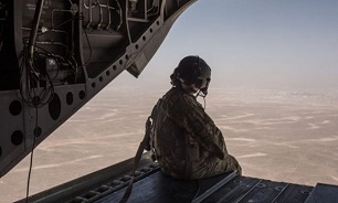 پرواز هواپیماهای آمریکایی در غرب الانبار عراق