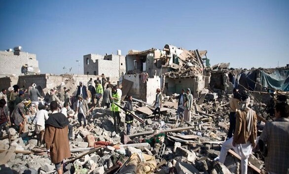 جنگنده‌های متجاوز سعودی «الحدیده» یمن را بمباران کردند