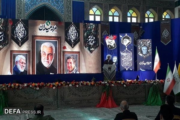 اجلاسیه نهایی نخستین سالگرد شهادت سردار سلیمانی در کرمان آغاز شد