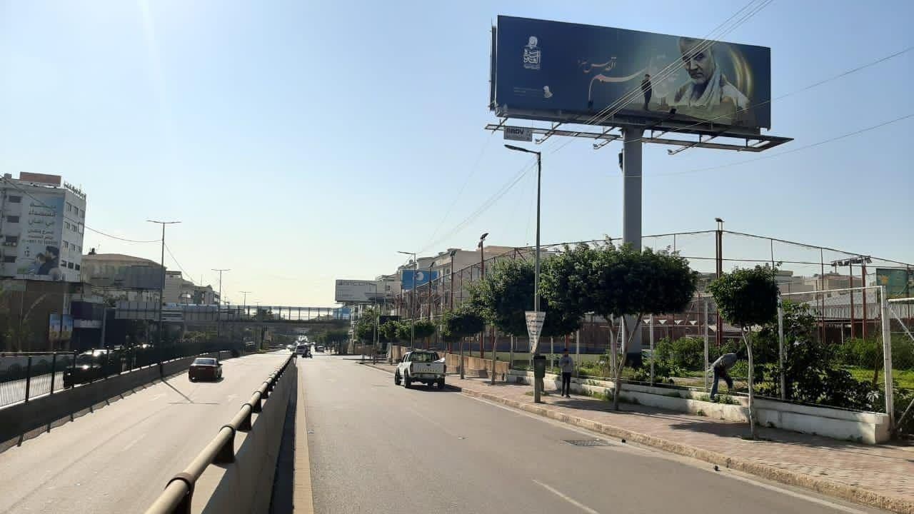 نصب تصاویر فرماندهان شهید مقاومت در خیابان‌های لبنان+ تصاویر