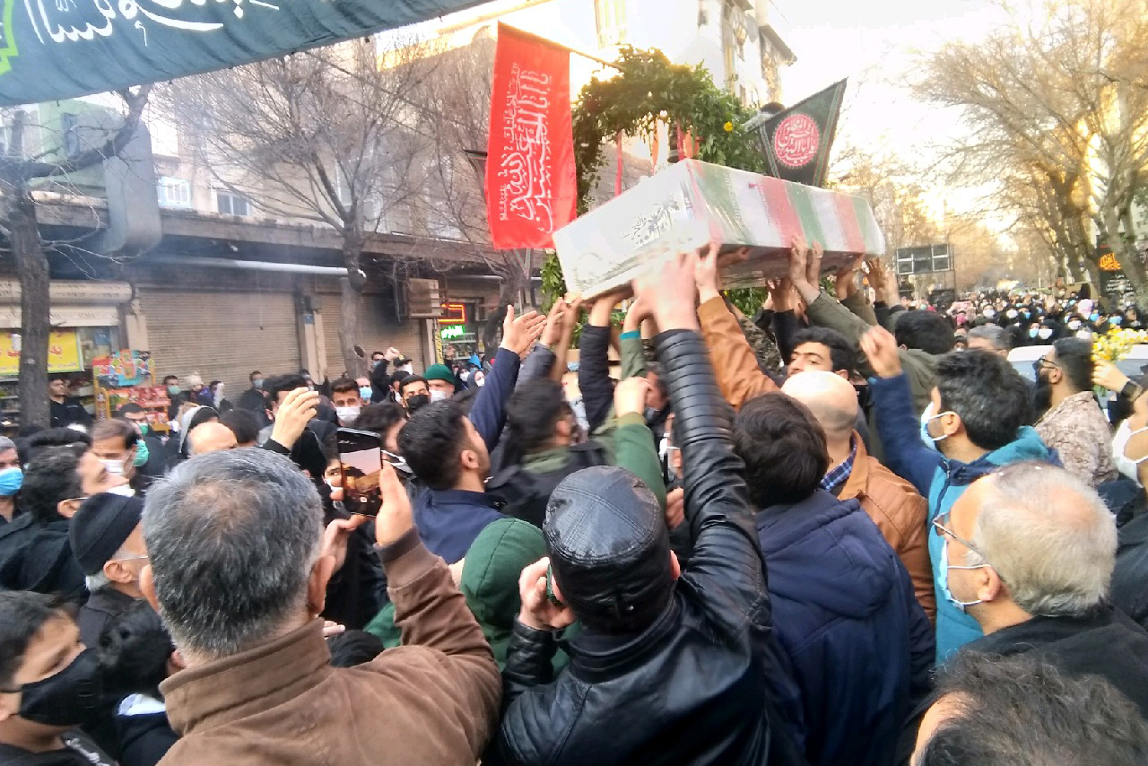 عطر شهدای گمنام در محله «تسلیحات» تهران پیچید