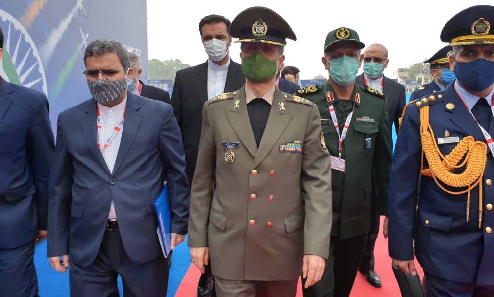 حضور وزیر دفاع ایران در نمایشگاه هوایی «هند ۲۰۲۱»