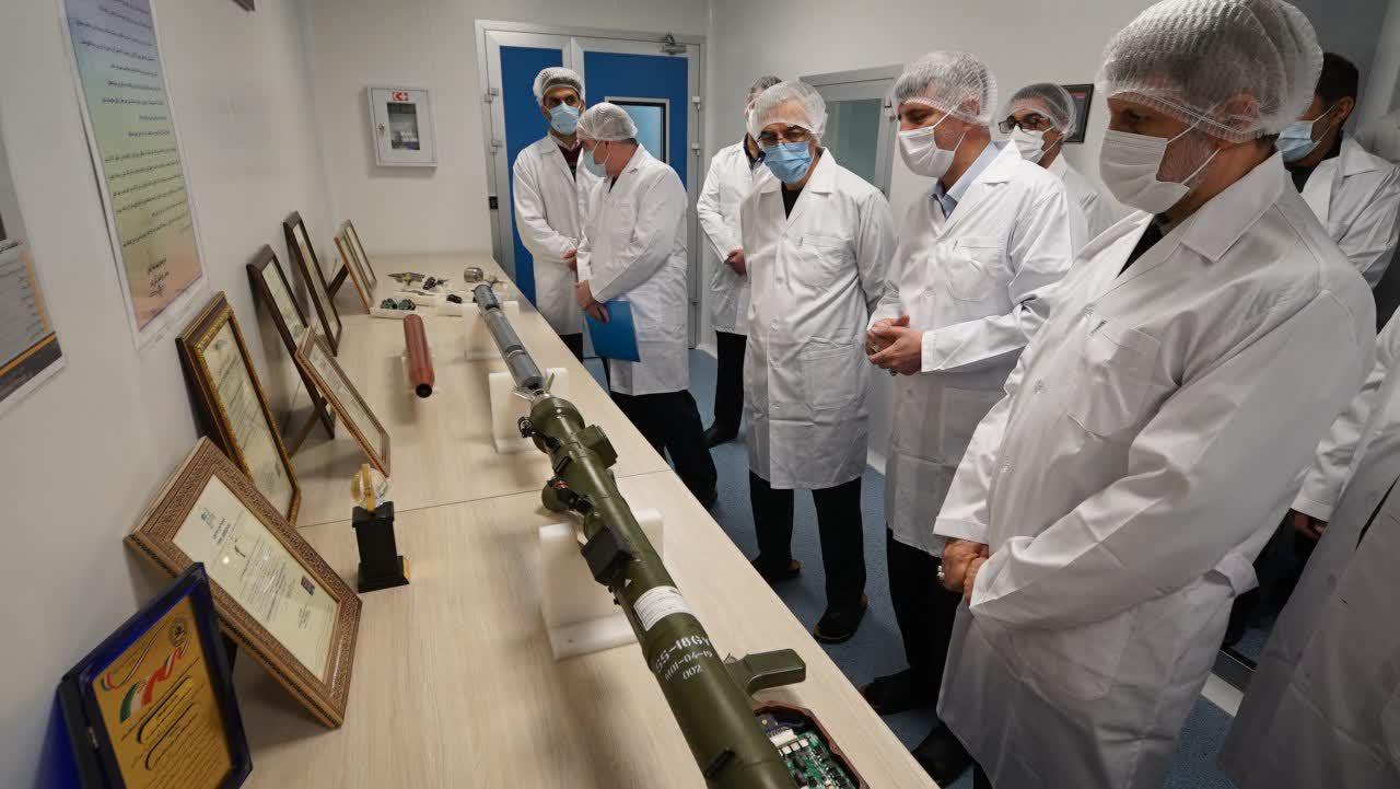 افتتاح خط تولید انبوه موشک‌های دوش‌پرتاب پیشرفته و کارخانجات تولید سوخت جامد مرکب