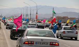 راهپیمایی خودرویی و موتوری جشن ۲۲ بهمن در پایتخت انقلاب