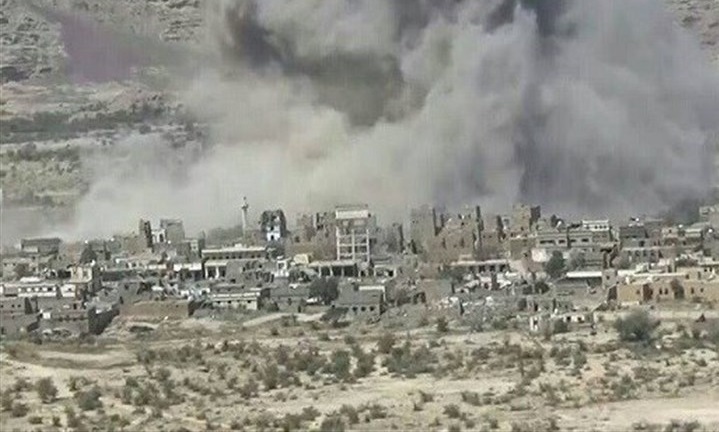 حملات متجاوزان سعودی به روستاها؛ یک شهروند یمنی به شهادت رسید