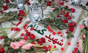 اولین سالگرد تدفین شهید گمنام در دانشکده فنی شهید چمران رشت
