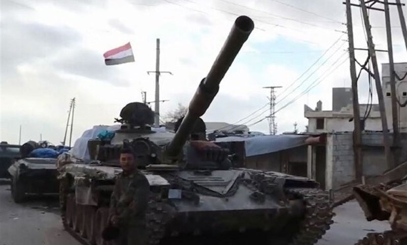 نبرد ارتش سوریه با داعش در صحرای شرقی حماه/ تداوم اقدامات شبه نظامیان «قسد» در حسکه
