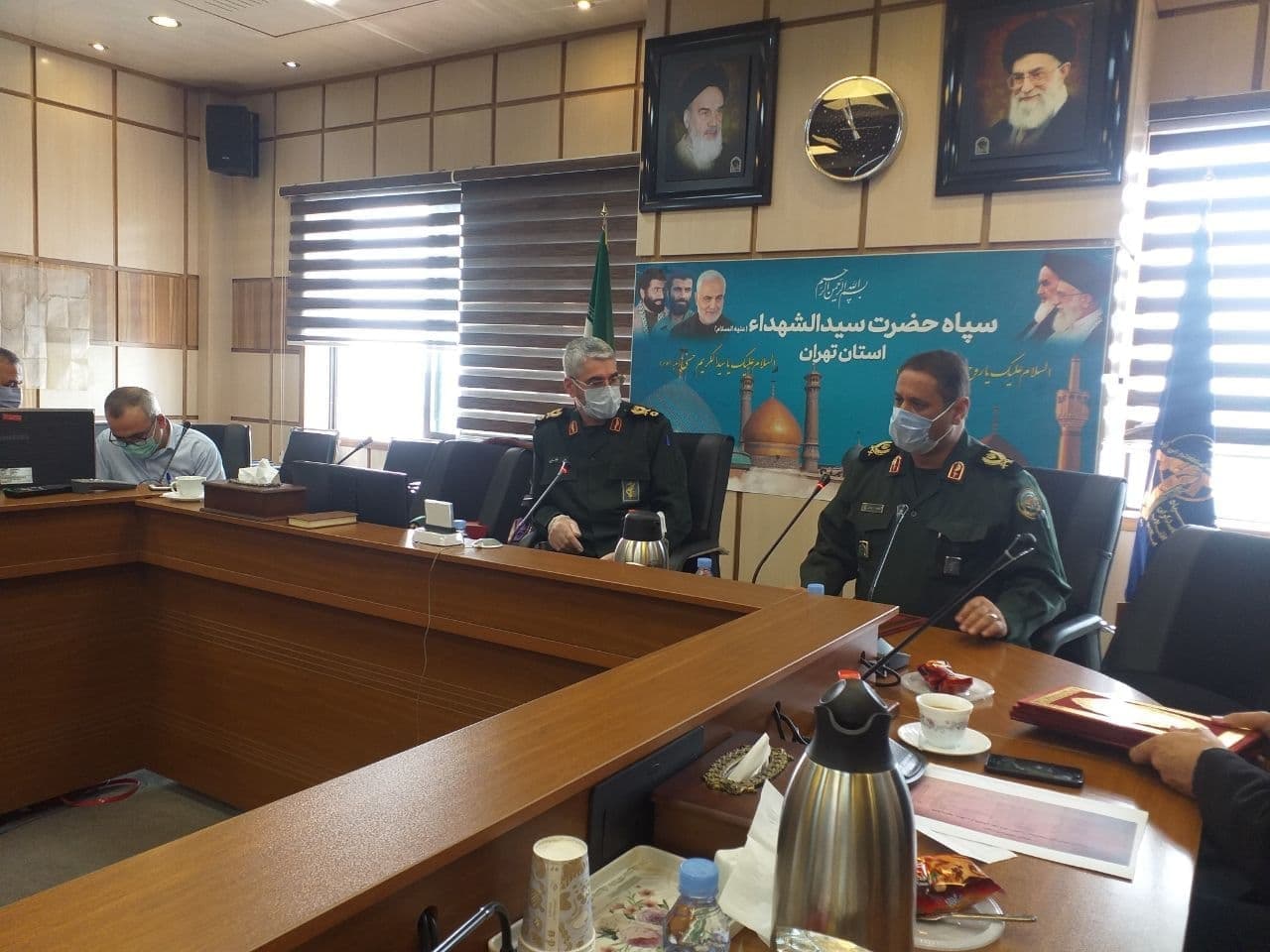 برگزاری جلسه کارگروه تدوین عملیات عاشورای ۳ با حضور سردار فضلی