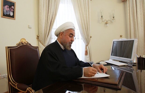 روحانی درگذشت همسر حجت الاسلام ری‌شهری را تسلیت گفت