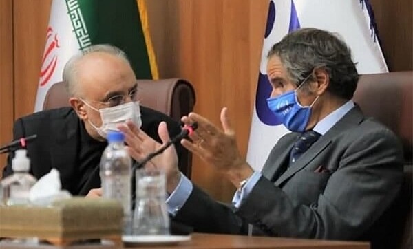 مذاکرات صالحی با مدیرکل آژانس انرژی اتمی در تهران آغاز شد