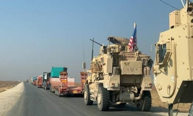 یک کاروان لجستیک ارتش آمریکا در جنوب عراق هدف قرار گرفت