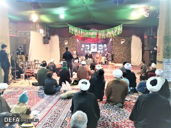 مراسم سالگرد عروج علمدار روایتگری در قم برگزار شد
