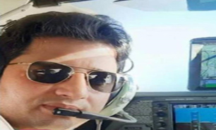 مراسم پیکر خلبان شهید «علی عیدی» در کرمانشاه