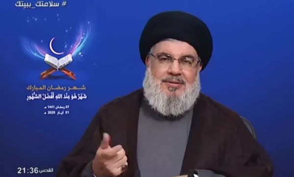 آغاز سخنرانی «سید حسن نصرالله»