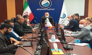 جلسه مدیرکل حفظ آثار گیلان با مدیرعامل آب و فاضلاب استان گیلان