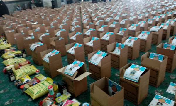تهیه ۲۵۰۰ بسته حمایتی و ۲۰ جهیزیه کامل توسط ناحیه مقامت بسیج شهید مطهری (ره)