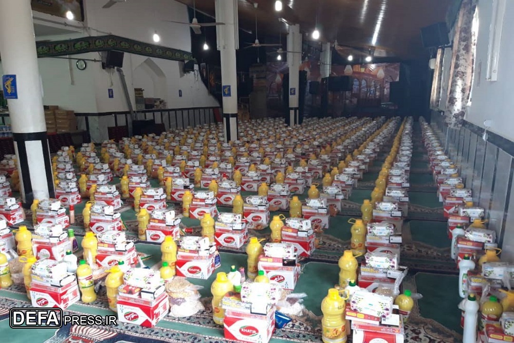 توزیع ۳ هزار و ۲۳۵ بسته معیشتی «کمک مومنانه» در محمودآباد