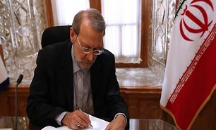 لاریجانی قانون مقابله با رژیم صهیونیستی را به رئیس جمهور ابلاغ کرد