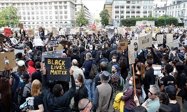 «مرگ فلوید» آتش زیر خاکستر قیام علیه نژادپرستی شد + تصاویر