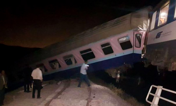 حادثه برای قطار مسافری همدان - مشهد