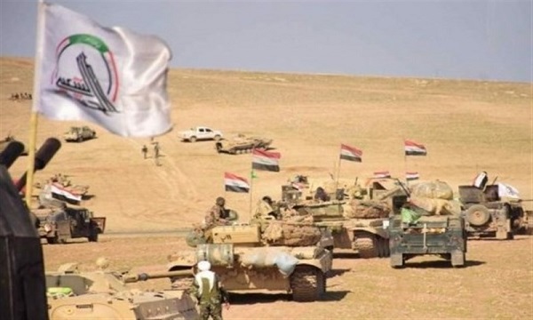 عملیات ضد تروریستی حشدالشعبی و ارتش عراق با کشف مقر زیر زمینی داعشی‌ها