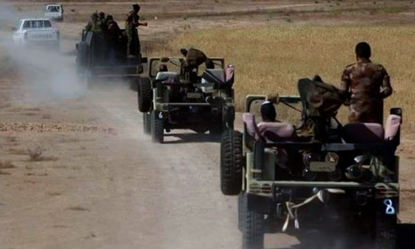 انهدام تونل داعشی‌ها توسط تیپ ۳۳ حشدالشعبی