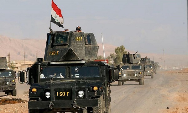 عملیات ارتش عراق علیه داعش در منطقه مرزی با عربستان سعودی
