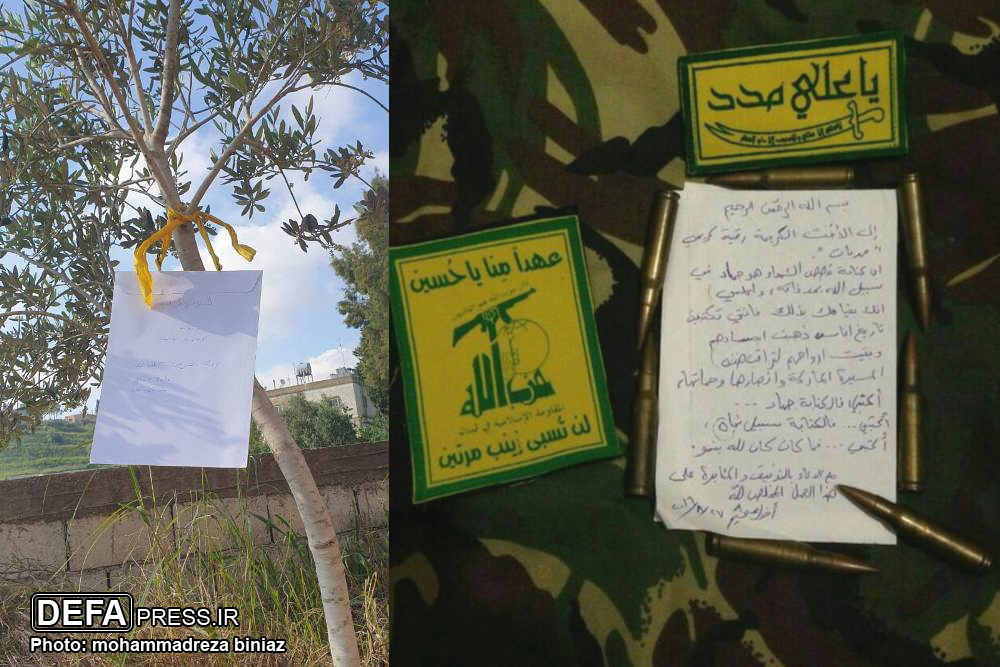 درختی که به نام نویسنده دفاع مقدس در لبنان ثبت شد