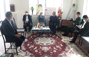 برگزاری جلسه هیئت امنای شهدای گمنام لاهرود با حضور مدیر کل حفظ آثار دفاع مقدس اردبیل