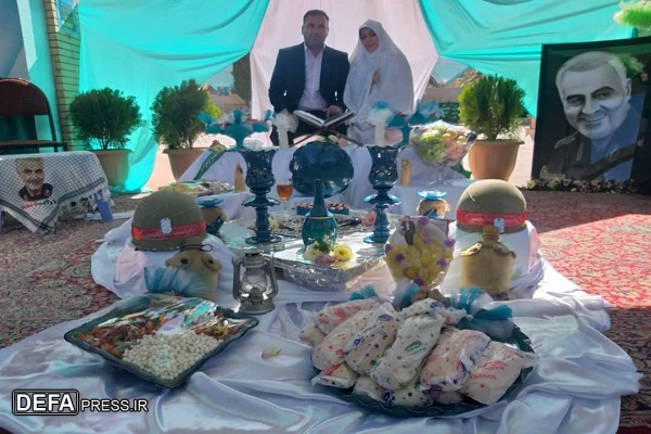 مراسم پیوند فاطمی با حضور 70 زوج در کرمان برگزار شد///در حال ویرزایش