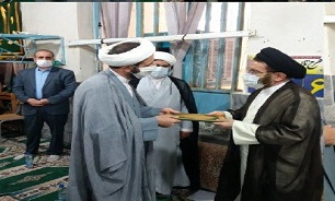 مراسم تودیع و معارفه امام جمعه زاغه برگزار شد