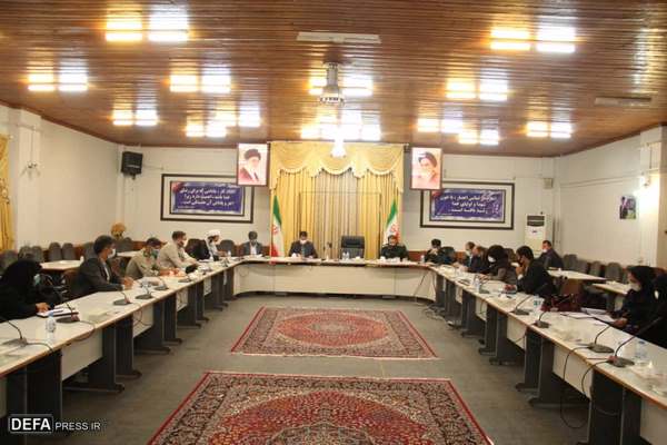 برگزاری ستاد گرامیداشت چهلمین سالگرد دفاع مقدس در فرمانداری گرگان