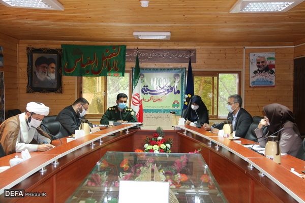 برگزاری جلسه برنامه ریزی برپایی نمایشگاه چهلمین سالگرد دفاع مقدس در گلستان