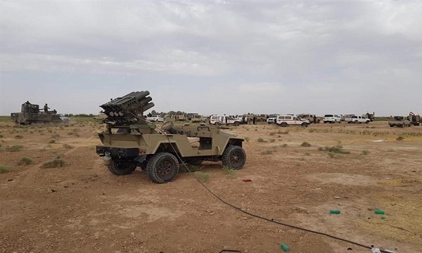 ضربات کوبنده حشدالشعبی به تروریست‌های داعشی در شمال سامراء
