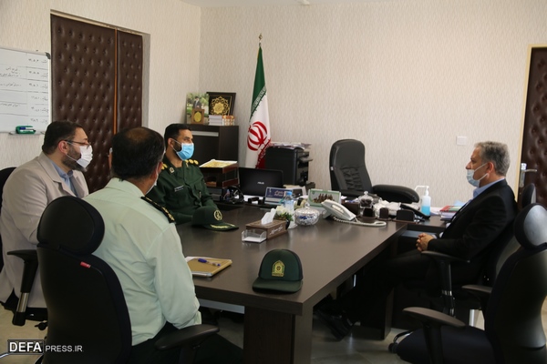 دیدار مدیرکل حفظ آثار دفاع مقدس گلستان با معاون استاندار