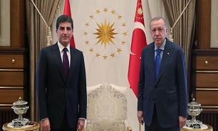 دیدار نیچروان بارزانی با اردوغان در ترکیه