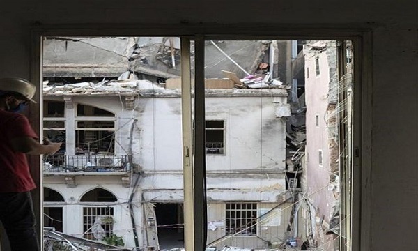 برنامه گسترده ارتش برای بازسازی واحدهای مسکونی پس از انفجار بیروت